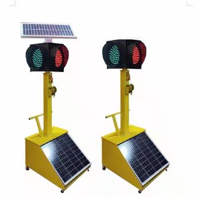 郑州供应单层太阳能移动信号灯|移动式红绿灯支持定制源头厂家