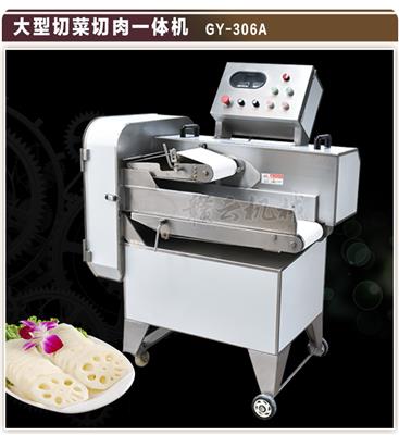 食品加工机械GY-306A型切肉切菜一体机 切菜机 切肉机 肉制品加工厂
