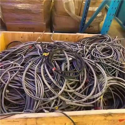 废电缆电线回收 广宁洲仔镇电线杆回收 长期免费上门估价