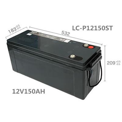 Panasonic松下蓄电池LC-PE12150尺寸及重量12V150AH太阳能光伏储电系统