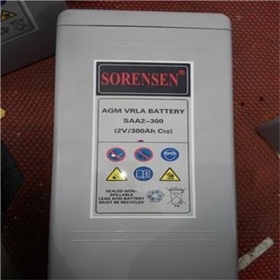 索润森蓄电池SAA2-200铅酸胶体2V200AH医疗设备及仪器仪表电源
