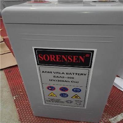 索润森蓄电池SAA2-300免维护2V300AH发电站及电厂