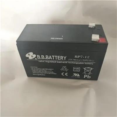 中国台湾BB蓄电池BPL7-12免维护12V7AH阀控密封铅酸电池
