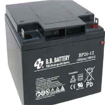 中国台湾BB蓄电池BPL28-12太阳能路灯系统12V28AH型号规格尺寸详情