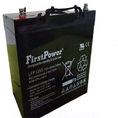 一电FirstPower蓄电池LFP1250消防监控应急照明设备12V50AH广播电视数据