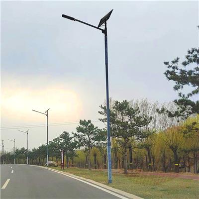 安徽六安6米方管太阳能路灯 单臂太阳能LED路灯厂家