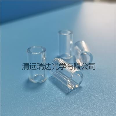 厂家加工定做玻璃导光柱精度高耐高温2000度蓝宝石圆形视镜玻璃
