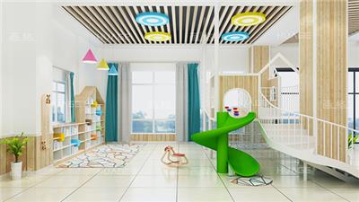珠海创意早教中心设计预算明细 画格儿童空间设计供应