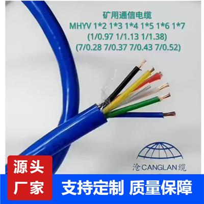 矿井电缆 矿用钢丝铠装通信电缆MHYA32 50*2*1/0.8 资质齐全实力商家
