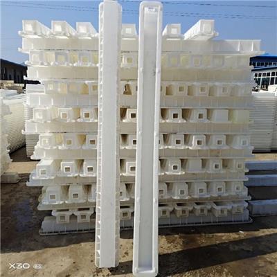 防撞水泥立柱模具 围栏立柱模具 塑料立柱模具 松威制造