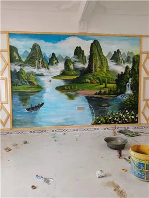 湛江彩绘手绘墙绘画涂鸦壁画团队