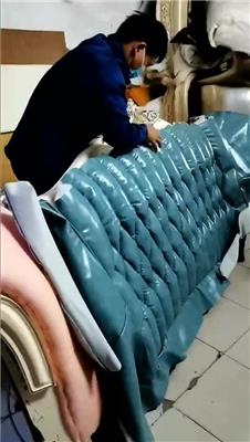深圳南山欧式沙发床头椅子换皮换布维修电话