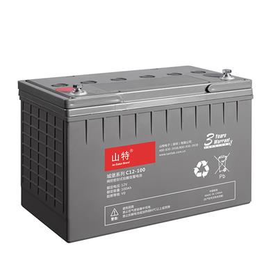 山特铅酸蓄电池C12-100AH UPS**