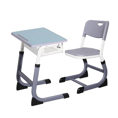 海南批发中小学可调节学生课桌椅培训班补习班课桌椅