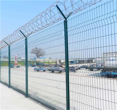 刺绳护栏网隔离网机场隔离栅围网围墙隔离墙