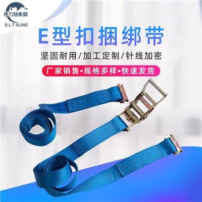 E型扣拉紧器 加厚捆绑带 彩色-德力特索具 源头厂家供应