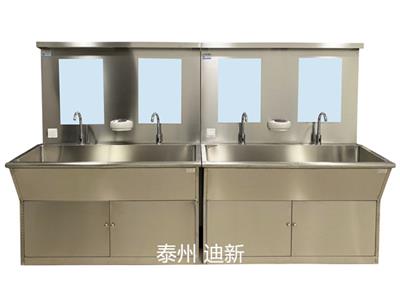 厂家生产 不锈钢洗手池 高底背洗手池 感应式洗手池