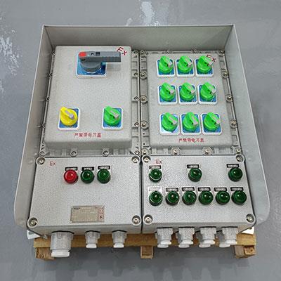 防爆磁力启动箱水泵电机控制阀防爆箱定做厂家