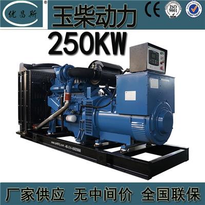 厂家 250KW玉柴发电机组YCDV11D-380全铜无刷发电机