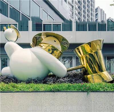 玻璃钢功夫熊猫雕塑 卡通大侠商场游乐园人物公仔摆件 永景雕塑