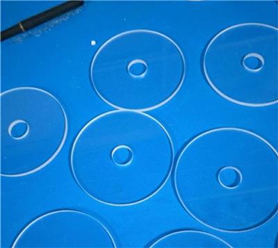 微晶玻璃激光划线透紫外线玻璃盲槽加工制作精良生产