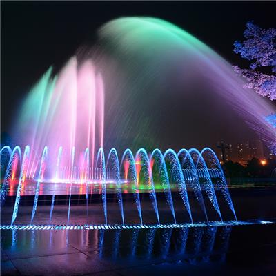 广场旱喷泉安装- 旱喷喷泉制作 专注水景设计