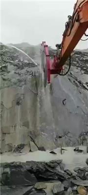 中德联合 切割大理石液压机挖改装岩石锯 坚硬花岗岩的福星
