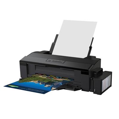 爱普生EPSON连供墨仓式 六色照片打印机L1800支持A3+