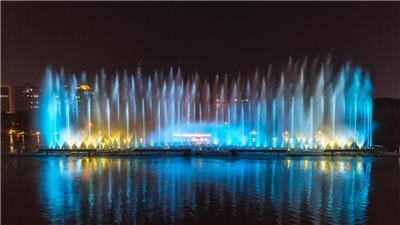 景观喷泉水景水秀设计-施工-找重庆博驰喷泉公司
