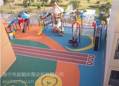 广西南宁幼儿园塑胶地板专业施工
