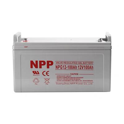 耐普铅酸蓄电池 NPG12-100AH 12V100AH UPS EPS 船舶 基站 医疗