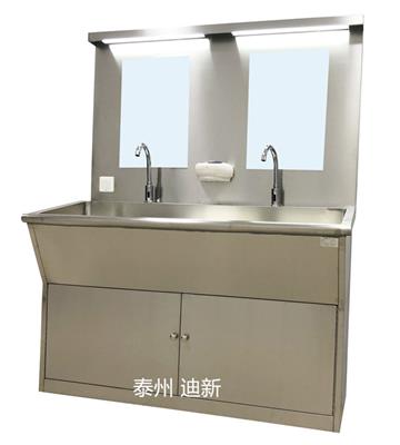 厂家生产 不锈钢洗手池 二人位洗手池 感应式洗手池