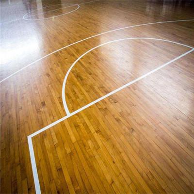 枫桦木单龙骨 篮球馆木地板 运动木地板