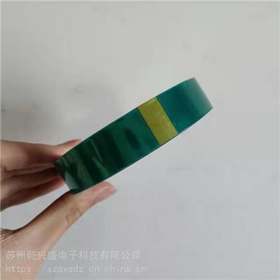 广东 pet绿色高温胶带 耐温180° 遮蔽保护胶带