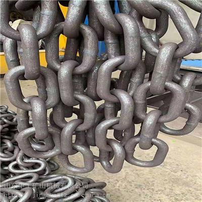 供应20锰硅材质矿用圆环链 18*64矿用链钩 工艺纯熟 质量可靠