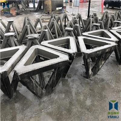 丹东市透水框架钢模具 丽辰三角框架模具 模具定制