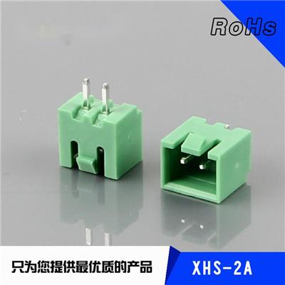 国产XHB/XHS/XH2.54-2A带锁绿色针座