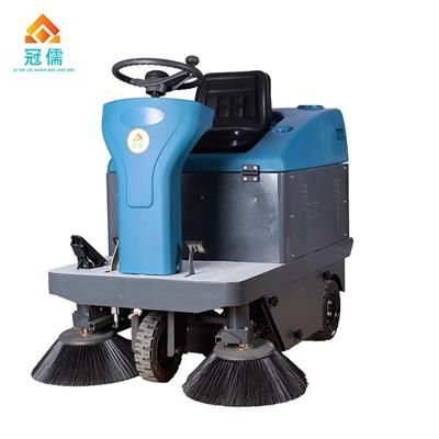 冠儒AJ-1250小型电动扫地车驾驶式扫地机户外扫路车