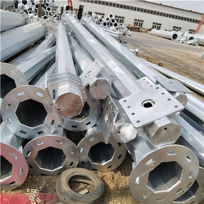 高压15米电力钢杆厂家 直线钢管杆重量 钢管铁塔架线