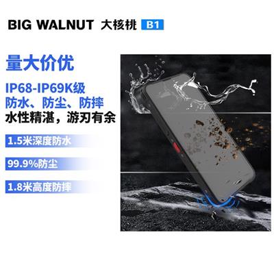 BIGWALNUT大核桃智能三防手机采购价格 携带方便 轻巧