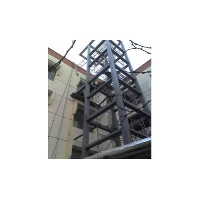 钢结构加装电梯井道 永州免打胶钢结构井道施工 3年专注钢结构设计