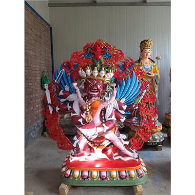 马头明王佛像 纯铜铸造大型藏传寺庙铸铜1.5米马头金刚密宗护法佛像厂家