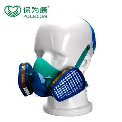 保为康3900硅胶双罐面罩喷漆防护面罩防异味口罩
