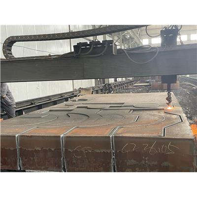 钢板数控切割 防城港特厚特宽钢板下料唐山 全透明施工