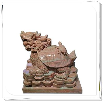 惠安海亨石业景观龙龟动物 石雕龙龟 花岗岩龟定制