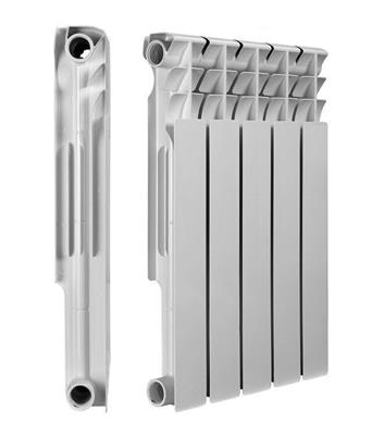 供应双金属压铸铝散热器80*80-350系列 暖气片取暖器