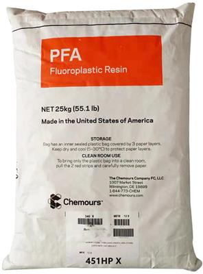 PFA 416HP 美国科慕 Teflon 食品接触可接受 良好的电气性能 高流动性