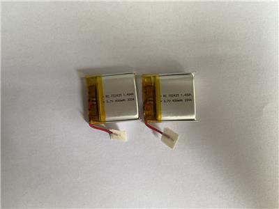 702425聚合物锂电池3.7v 400mAh充电锂离子072425聚合物电池