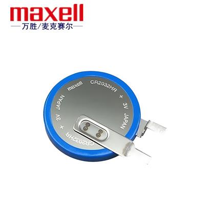 日本原装maxell万胜 CR2032HR宽温纽扣电池-40+125度植入式医疗设备智能卡用品