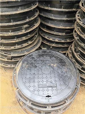 球墨铸铁井盖方形雨污水下水道窨井盖电力井盖板定制